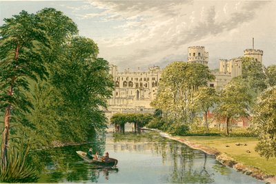 Warwick Castle by Alexander Francis Lydon